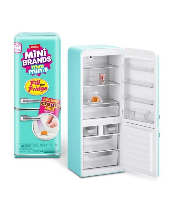 Mini Mini Marques Zuru 5 pièces remplir le jeu de réfrigérateur