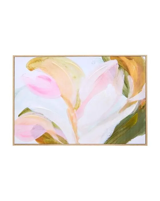 Toile à cadres fleur- Bloom - 60cm x 90cm