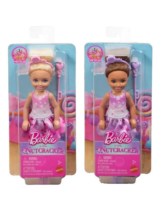 Barbie dans le casse-noisette Chelsea Ballerina Doll - Assortiment - Rose