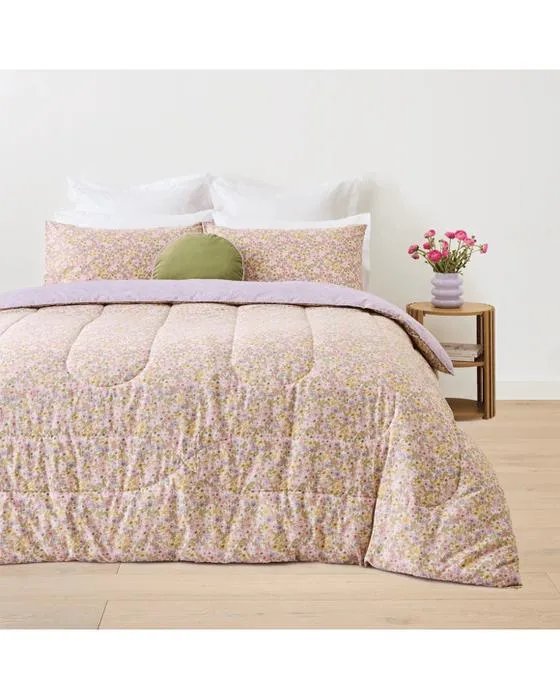 Coco Cotton Riche Couvercle Réversible Set - King Bed