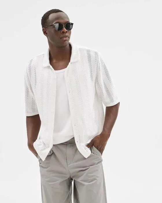 Chemise de Resort en mélange de coton australien - Commons
