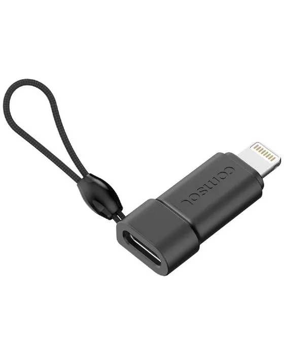 Adaptateur USB-C à Lightning MFi Noir