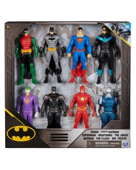 8 Pack 15cm DC Batman figures d'action