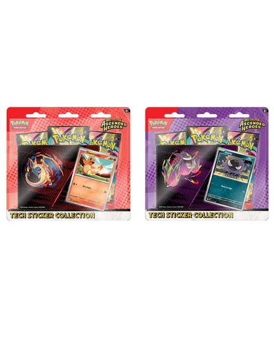 Pokemon Trading Card Game: Mega Evolution Ascended Heroes Tech Sticker Collection - Assortiment