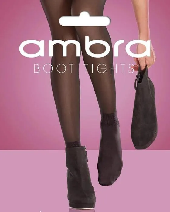 Ambra 1 Pack 80 Denier anti-dérapants - Noir
