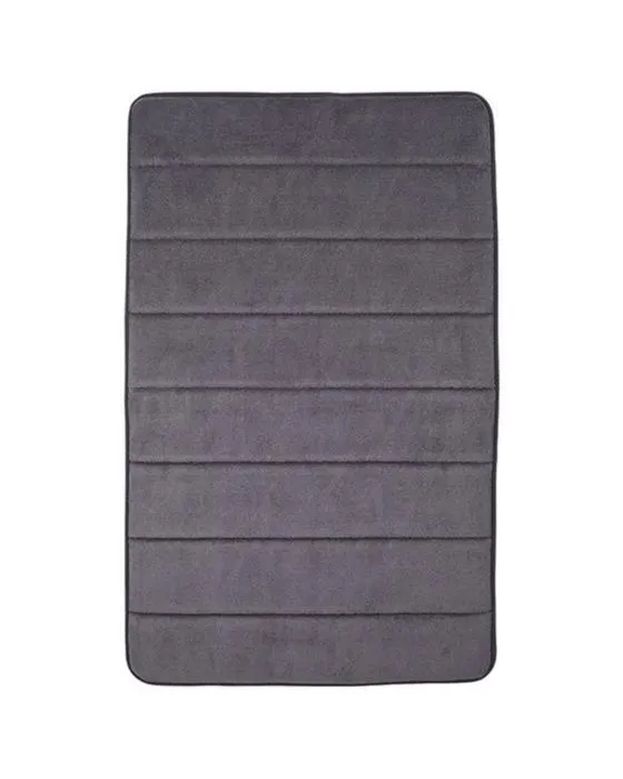 Tapis de bain de mémoire de la cible - Gris