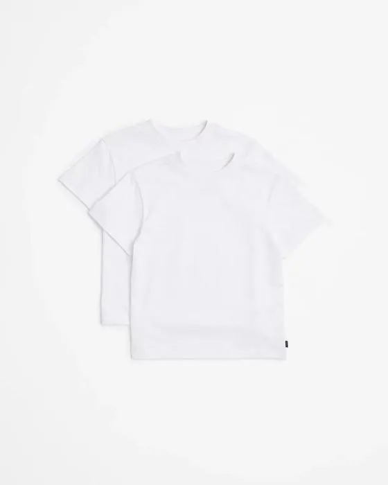Cible Australien Cotton manches courtes poids lourd Top 2 Pack
