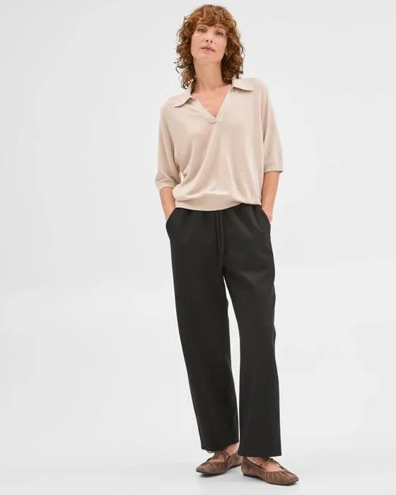 Pantalon de jogging à jambes barillées cible femme