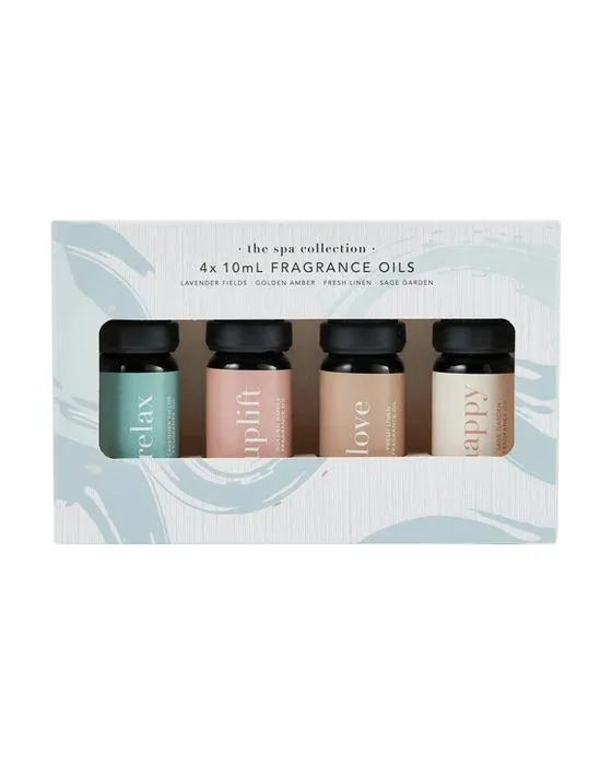 4 Pack L'huile de parfum de collection SPA