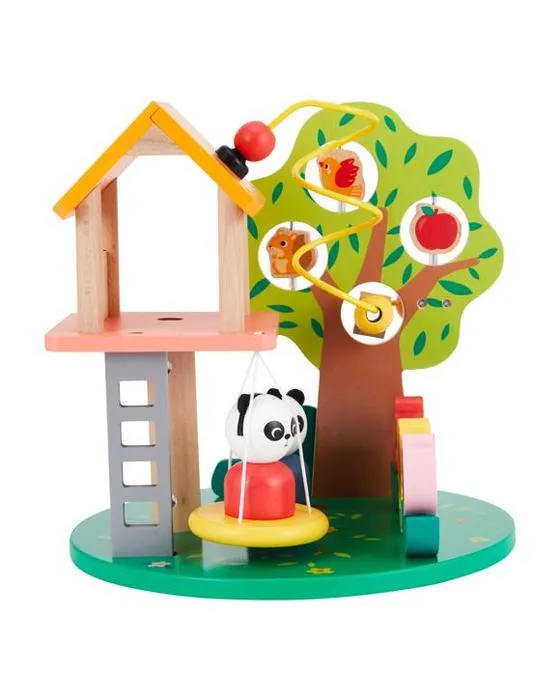 Jeu en bois arbre maison Playset