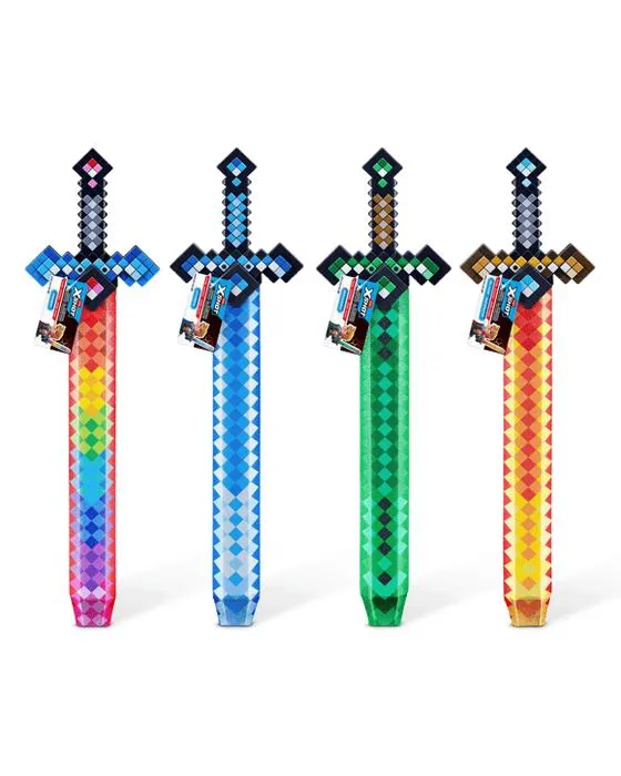 Zuru X-Shot Rôle Jouer Pixel Sword - Assortiment