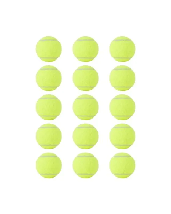 15 boules de tennis pack