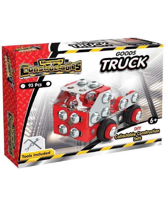 Miniature Constructibles Marchandises Camion 93 Pièces
