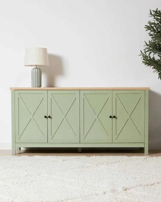 Buffet Camille 4 portes - Sage