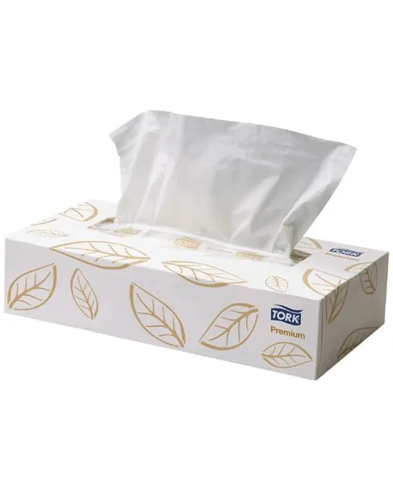 Tork Premium 2 Ply Tissus faciaux 100 feuilles