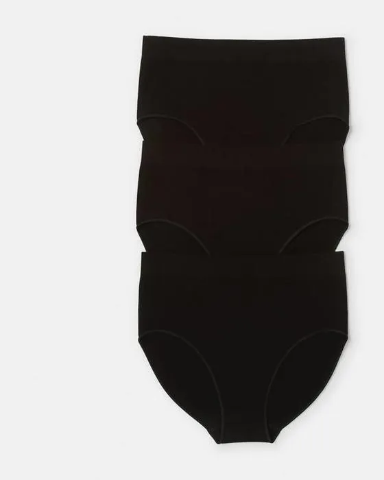 3 Pack Slips complets en coton sans couture