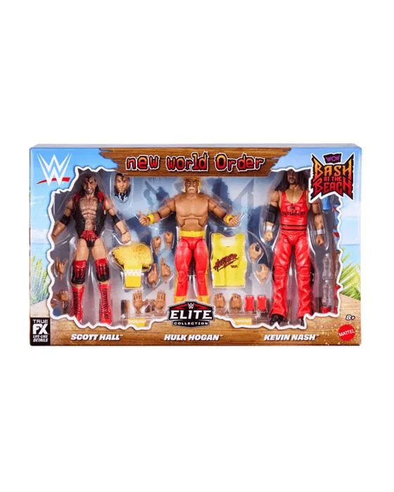 3 Pack WWE Elite Legacy Soumission Match Action Figures & Accessoires Set