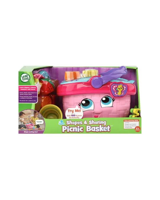Formes et panier de partage LeapFrog - Assortiment* - Multi