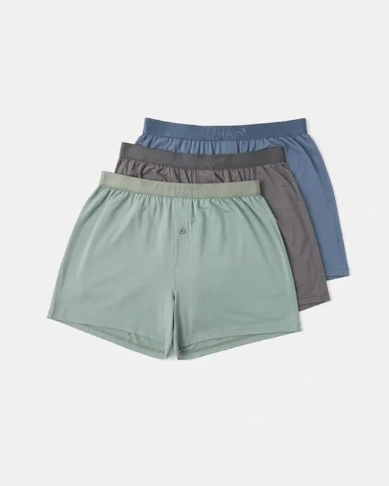 3 Packs de boxeurs modaux en coton
