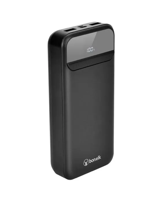 Banque de puissance de la tourte des os 20 000 mAh Noir