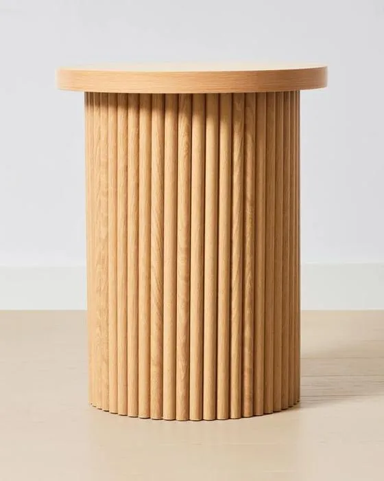 Table latérale Ryan Ribbed