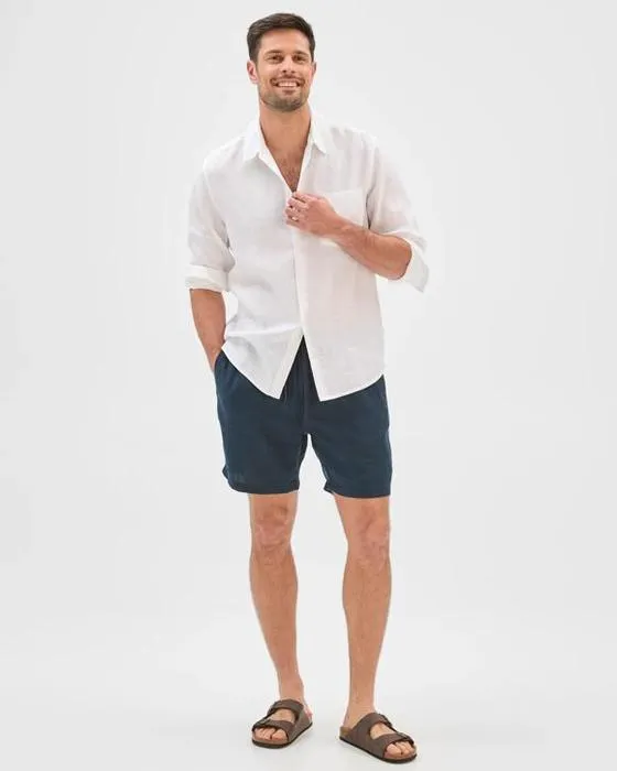 Cible Homme Shorts en lin européen