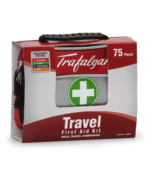 Trousse de premiers soins pour les voyageurs de Trafalgar - 75 pièces