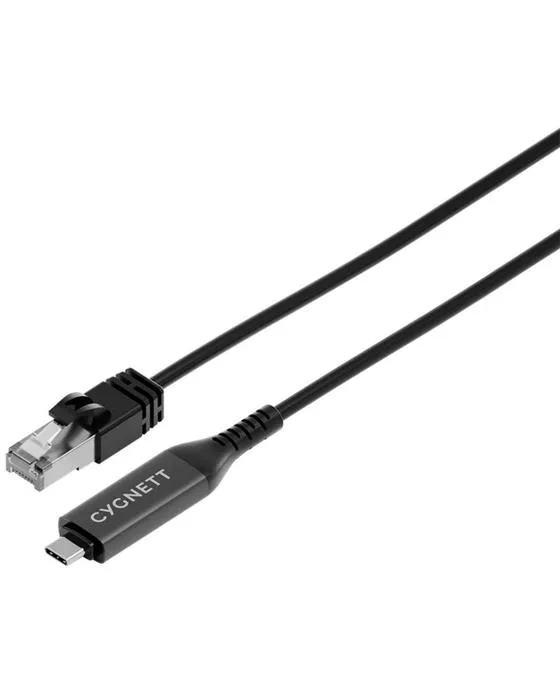 Cygnett Unite USB-C to Gigabit Ethernet Cable 1M Noir