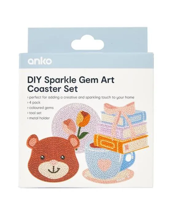Bricolage de sous-verre d'art de la Gemme - Nook de livre