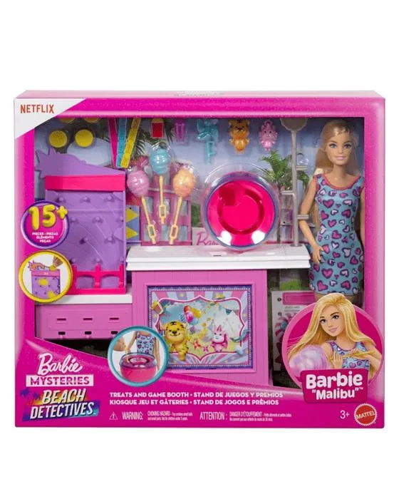 Barbie Mystères: Détecteurs de plage Barbie 'Malibu' traite et jeu jeu jeu