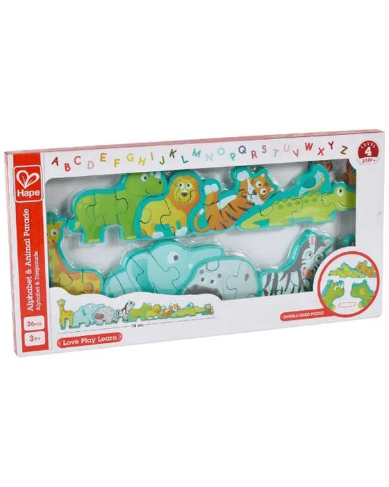 Alphabète et parade animale Hape