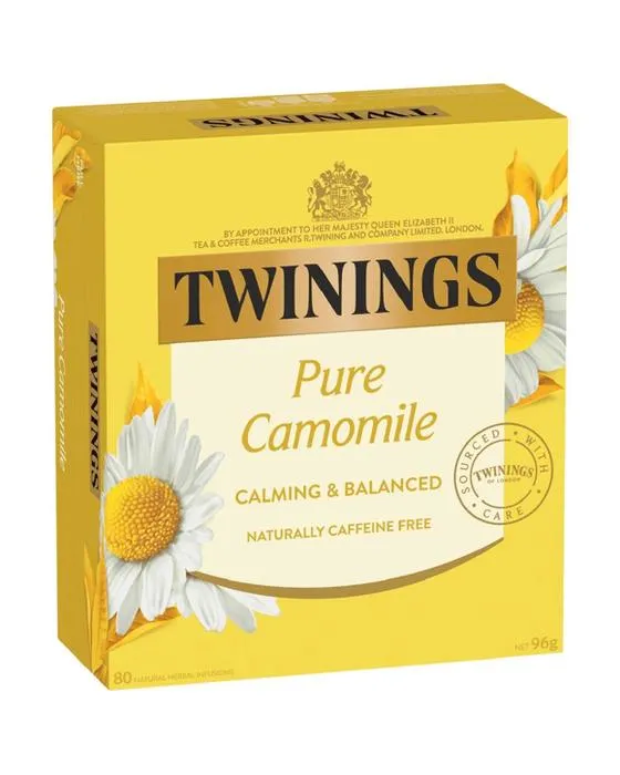 Twinings Sacs à thé Camomile 80 Pack