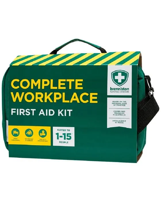 Trousse complète de premiers soins en milieu de travail de Brenniston