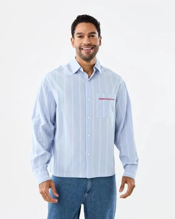 Chemise à manches longues Boxy