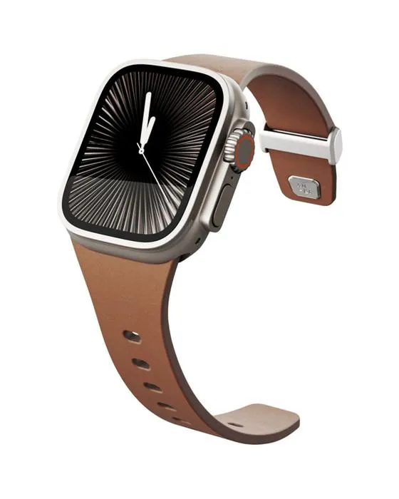 Voyage Urban Apple Montres bracelet en cuir 4249mm brun