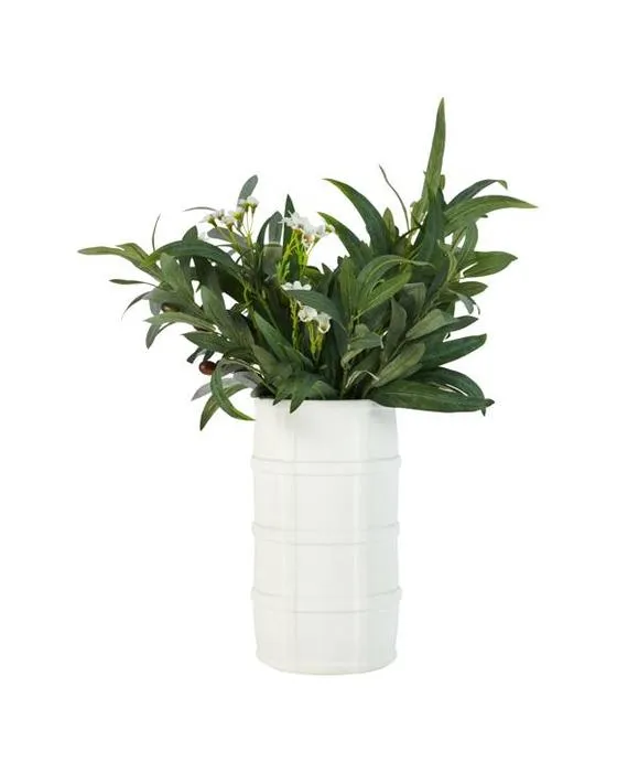 Vase en céramique en treillis