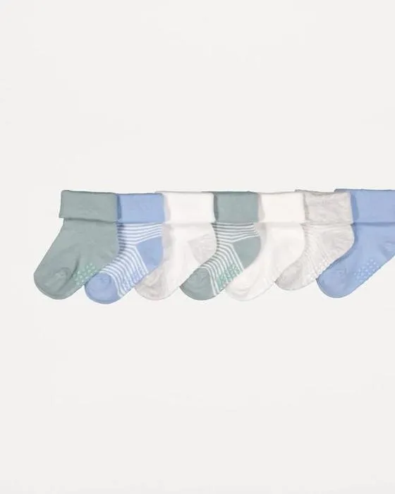 7 Pack Tourner les chaussettes de haut