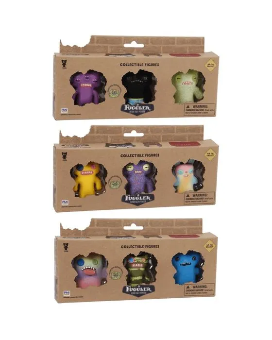 3 Pack Fuggler drôle monstre rugissant figures collectionnable - Assortiment