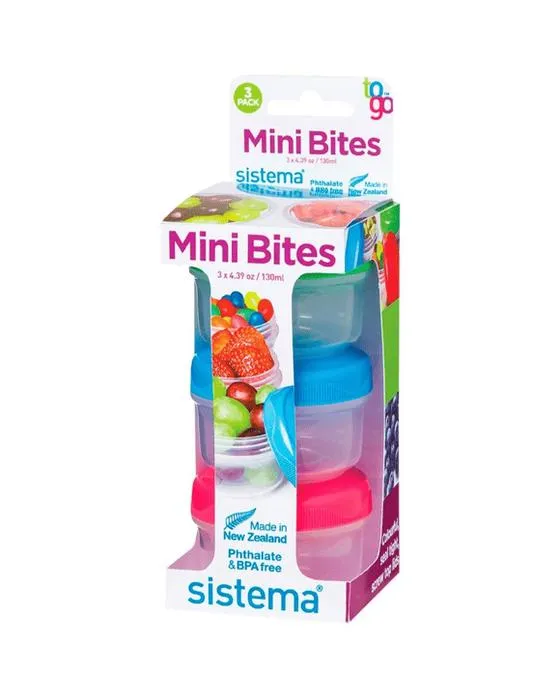 Sistema pour aller Mini Bites Set 3 Pack