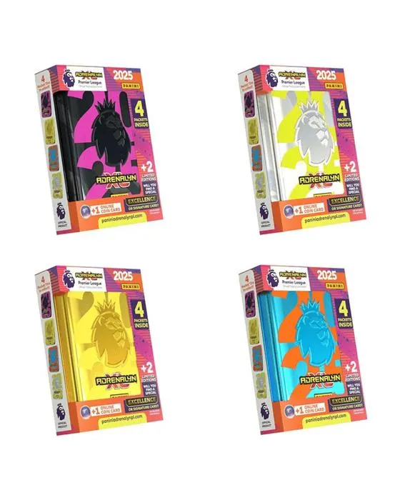 Panini Adrenalyn XL 2025 Premier League Jeu de cartes de trading officiel - Assortiment