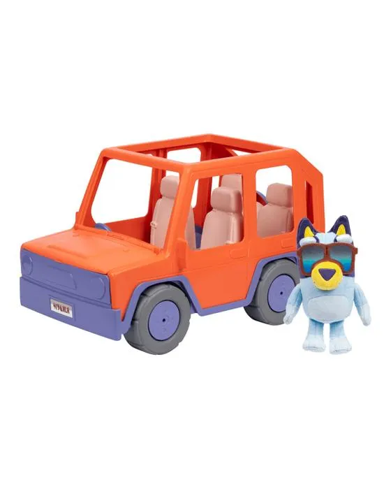 Bluey Buddies Big Heeler 4WD & Bluey Plush