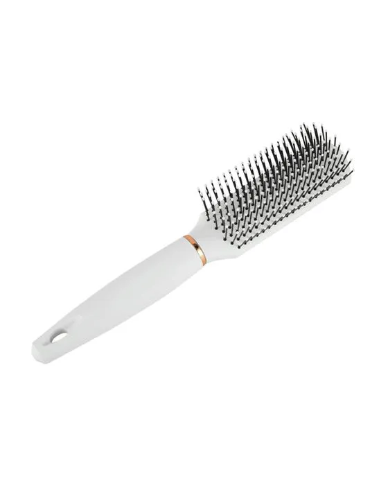 Brosse pour cheveux ornementale OXX - Blanc