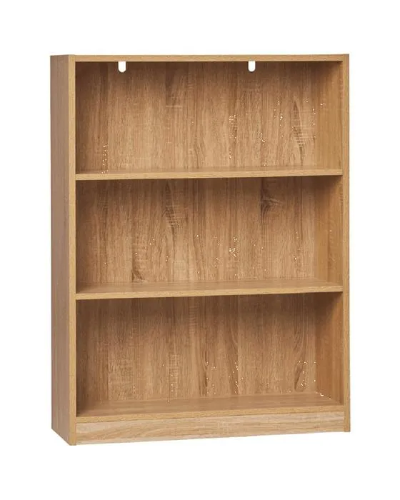 Austin 3 étagère Bibliothèque étagère étagères de chêne rangement de bureau