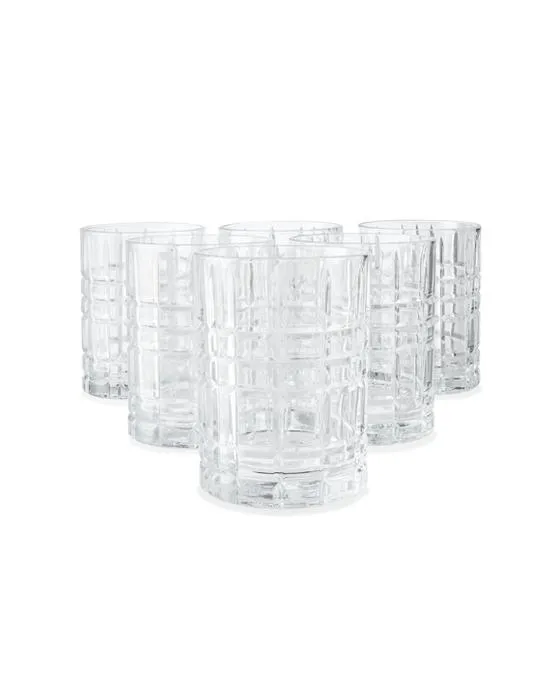 6 Pack Verres à tumbler Harvey transparents
