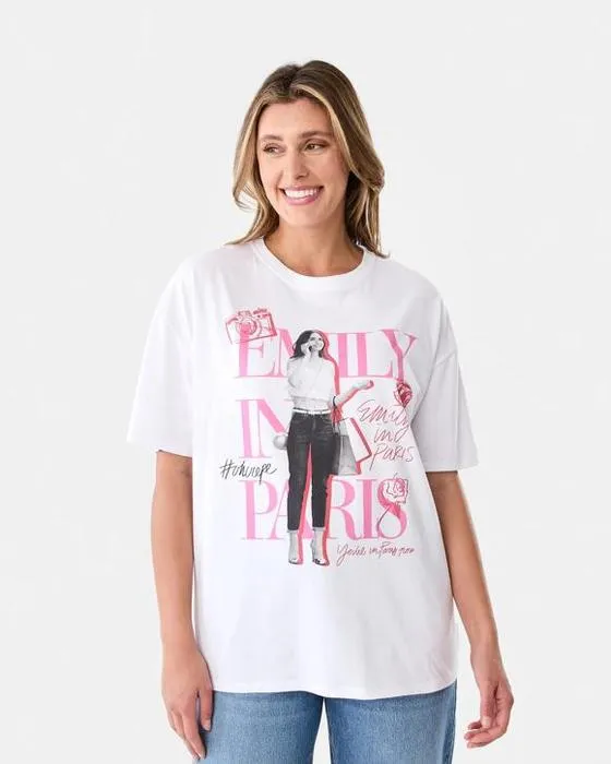 Emily à Paris Licence T-shirt manches courtes
