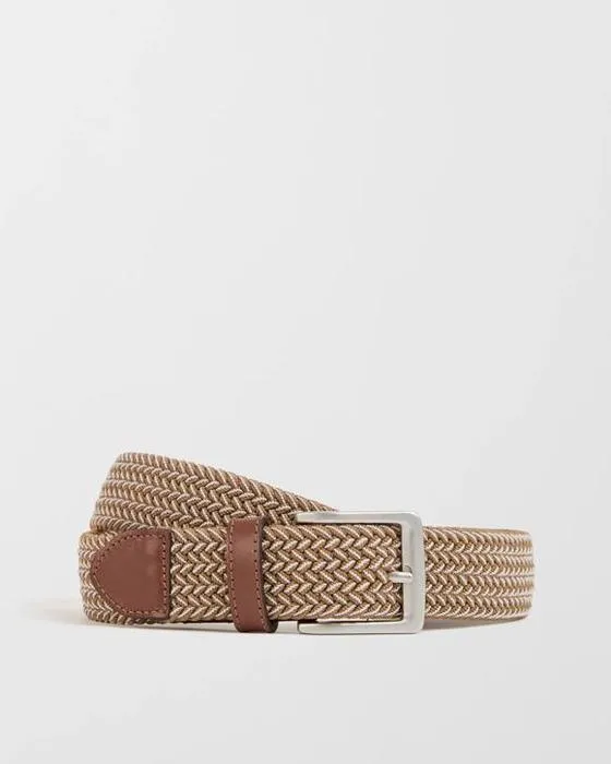 Ceinture de ceinture tissée de l'homme cible