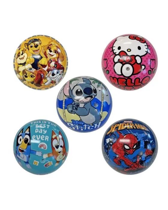 23cm Balle de jeu de choix sous licence - Assortiment