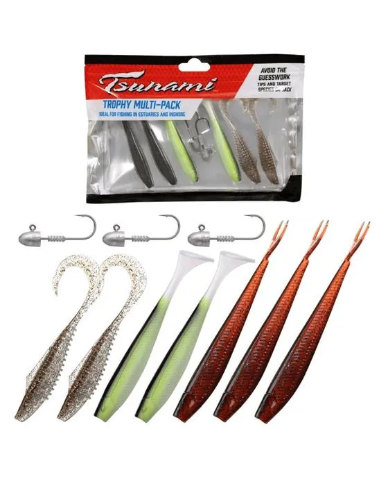 Tsunami Trophy Lures Multi Pack