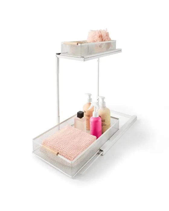2 Niveau Mesh Under Sink Organisateur