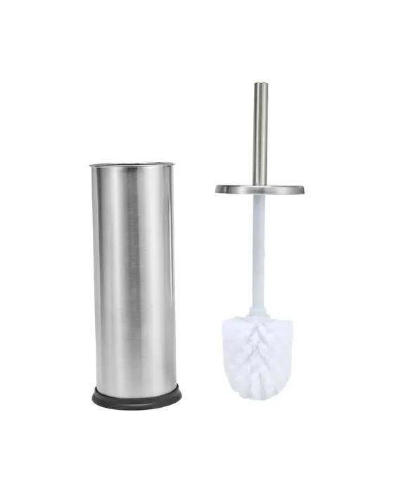 Set de brosses de toilette en acier inoxydable